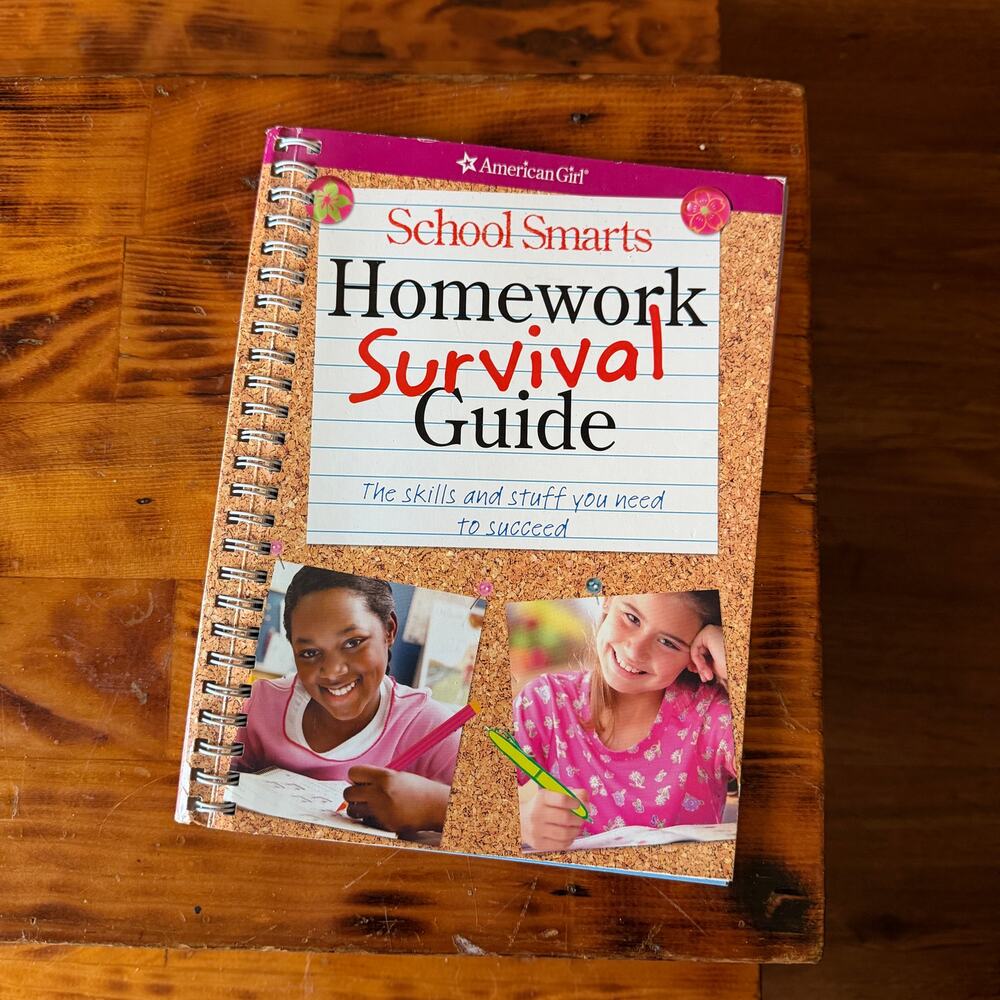 American Girl School Smarts Homework Survival Guide Paperback Book